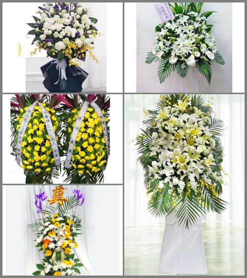 湖南湘潭湘潭县锦石乡白事花篮预定